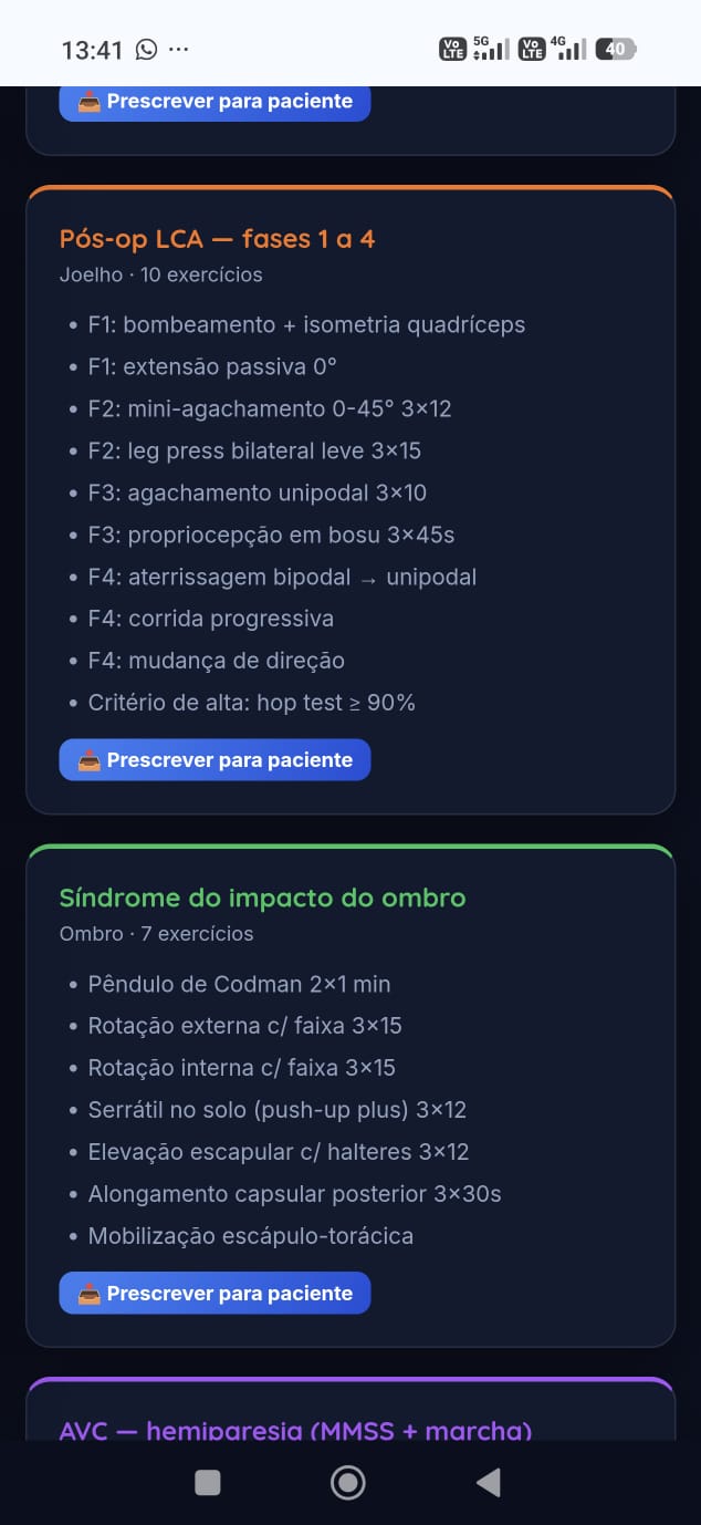 Sistema real desenvolvido pela PINEAL — captura em celular